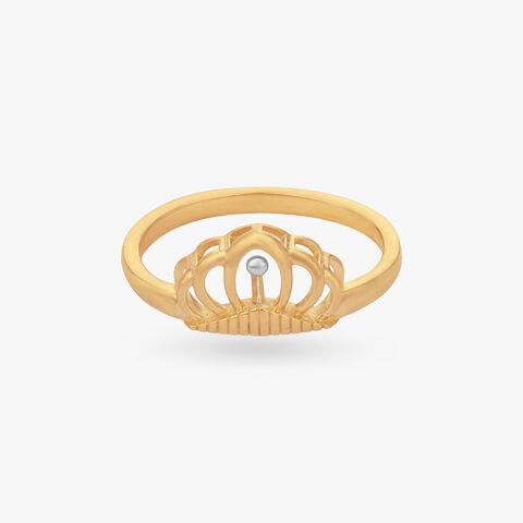 Royal Halo Gold Ring alternate view 1
