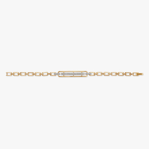 Sleek Gleam Diamond Bracelet For Men