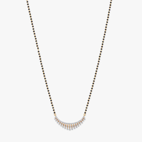Dancing Drops Diamond Mangalsutra