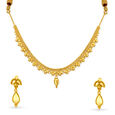Intricate Gold Necklace Set,,hi-res image number null