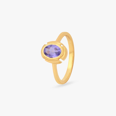 Celeste Glow Gold Ring