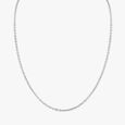 Charming Figaro Platinum Chain,,hi-res image number null