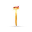 Fancy Floral Finger Ring,,hi-res image number null