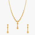 Stately Beads and Tassels Necklace Set,,hi-res image number null