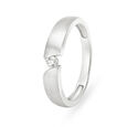 Stunning Diamond Platinum Finger Band,,hi-res image number null