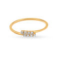 Dazzling Gold and Diamond Finger Ring,,hi-res image number null