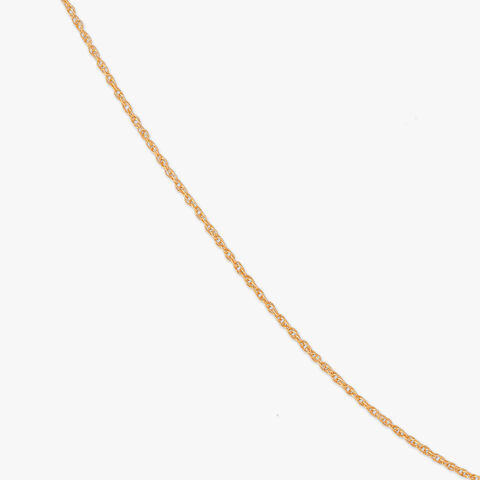 Spiralled Grace Gold Chain