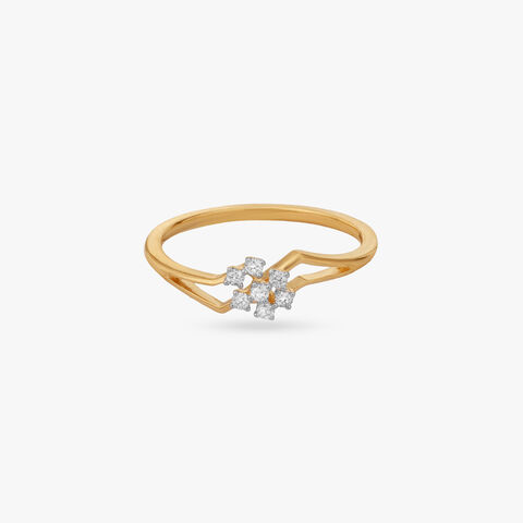 Petite Bloom Diamond Ring alternate view 1