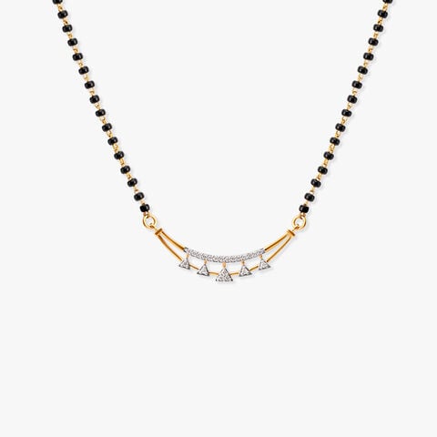 Elegant Beginnings Diamond Mangalsutra