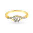 Attractive Gold and Diamond Ring,,hi-res image number null