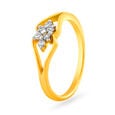 Contemporary Diamond Finger Ring,,hi-res image number null