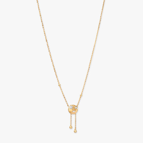 Starry Smiles Diamond Necklace for Kids