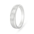 Classy Wrap Platinum Ring for Men,,hi-res image number null