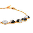 14 KT Yellow Gold Moonchild Diamond Bracelet,,hi-res image number null