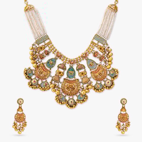 Regal Heritage Gold Necklace Set