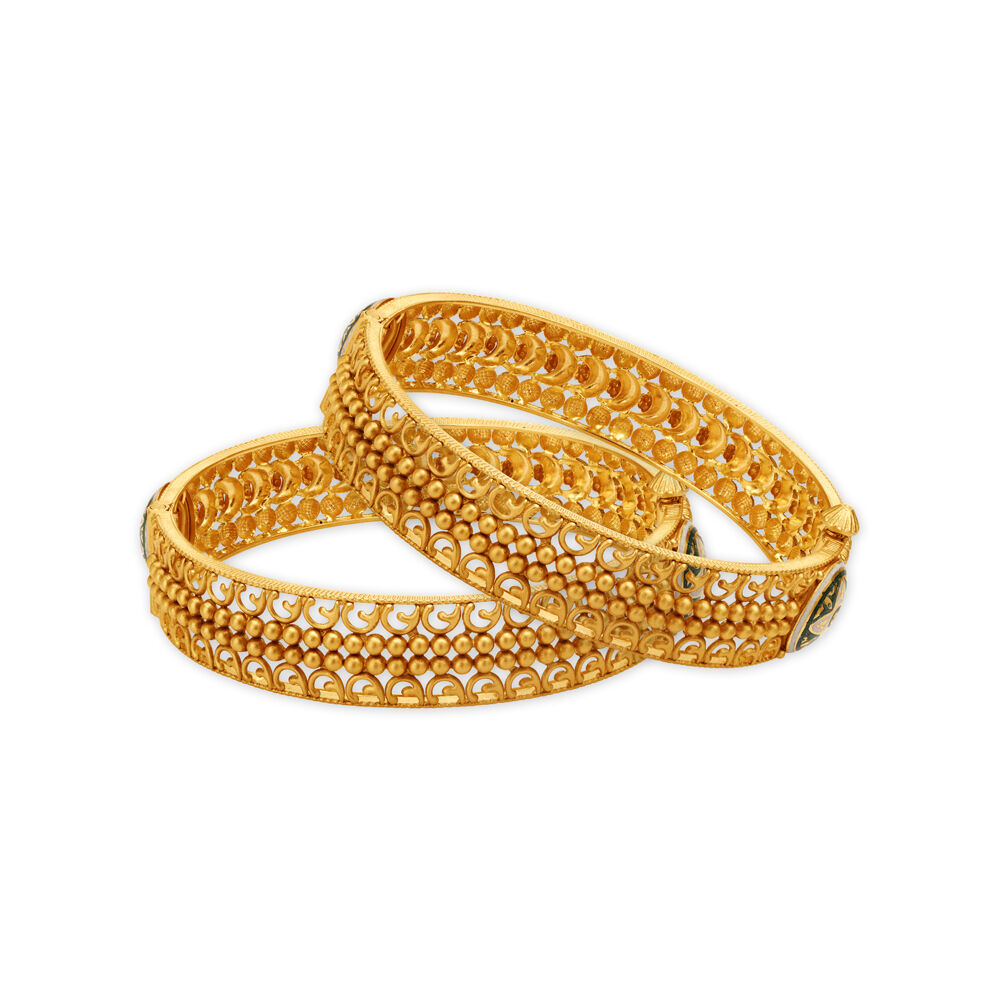 Tanishq cheap antique bangles