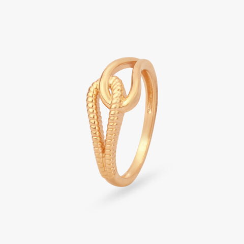 Twisted Rope Gold Ring