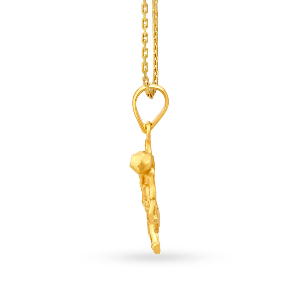Divine 22 Karat Gold Deity Pendant