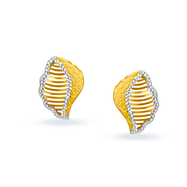 Exquisite Gold Stud Earrings,,hi-res image number null