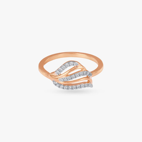 Mirage Curve Diamond Ring