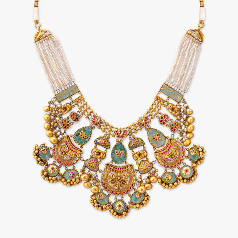 Regal Heritage Gold Necklace Set