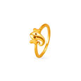 Lord Ganesh Gold Finger Ring for Kids,,hi-res image number null