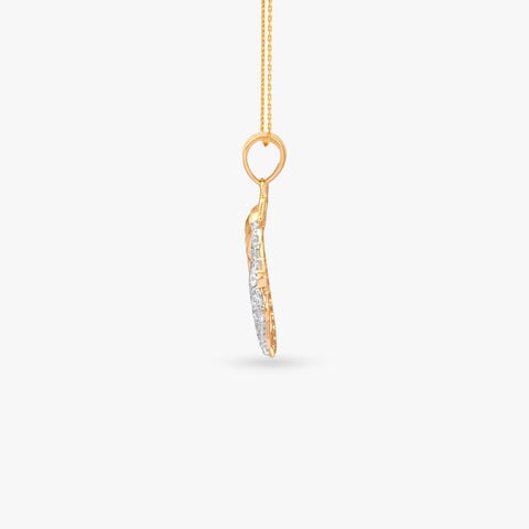 Ganesha Grace Diamond Pendant