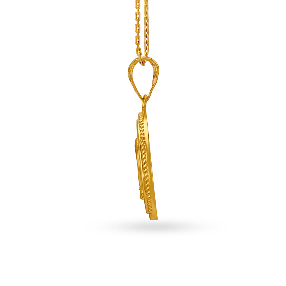 Khanda pendant gold new arrivals tanishq
