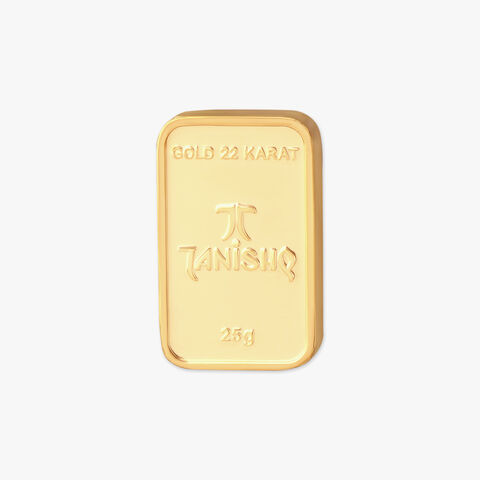 25 gram 22 Karat Gold Biscuit