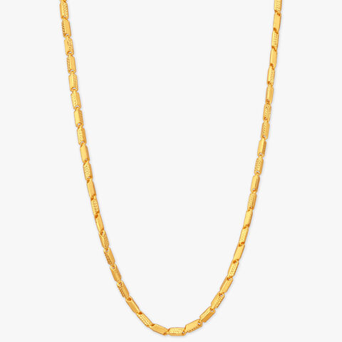 Dual Finish Link Chain for Men