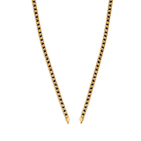 Striking 22 Karat Yellow Gold Beaded Mangalsutra