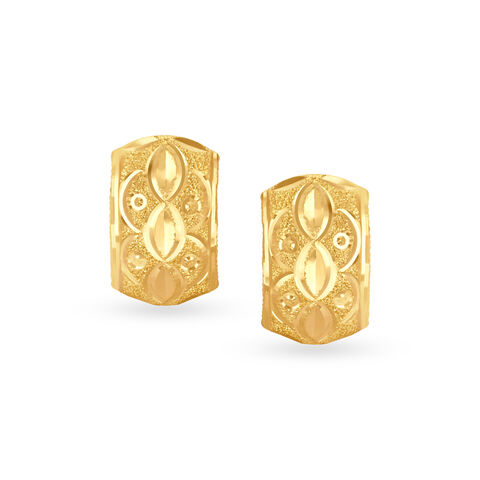 Rustic Intricate Stud Earrings