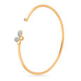 Mamma Mia 14 KT Yellow Gold Free Spirit  Bangle,,hi-res image number null
