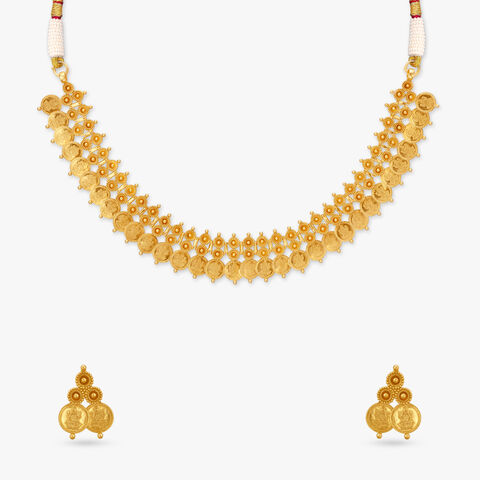 Coin Legacy Gold Necklace Set
