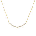 Ella Diamond Pendant with Chain in Rose Gold,,hi-res image number null