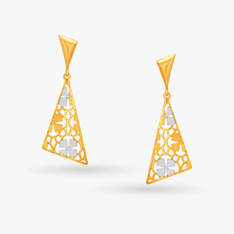Chic Geometric Drop Earrings