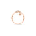 14 KT Rose Gold Pretty Diamond Ring,,hi-res image number null