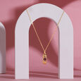 Guardian's Embrace Amethyst 18 KT  Pendant with chain,,hi-res image number null
