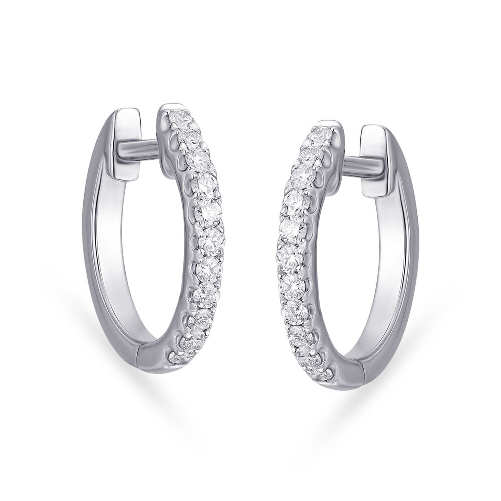 Platinum diamond earrings top tanishq