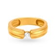 Urbane 18 Karat Gold And Diamond Ring,,hi-res image number null