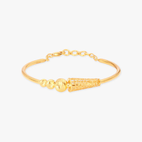 Entrancing Gold  Bangle
