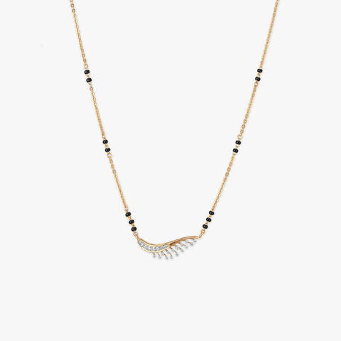 Radiant Trail Diamond Mangalsutra