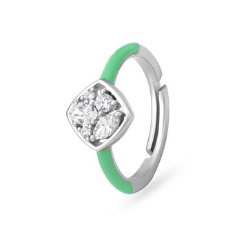 925 Silver Dainty Charming Ring