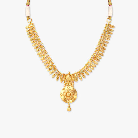 Sunlit Splendour Gold Necklace Set