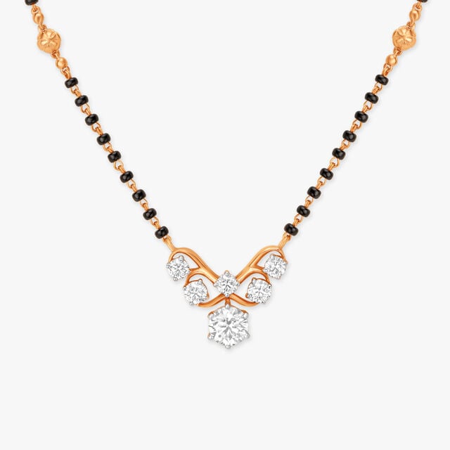 Cherished Solitaire Connection Mangalsutra,,hi-res image number null
