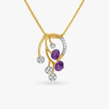Purple and Poised Pendant