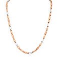 Dual Tone Link Gold Chain For Men,,hi-res image number null