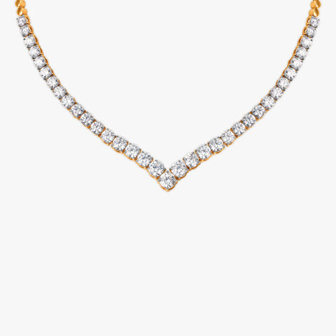 Scintillating Sophistication Celeste Solitaire Necklace
