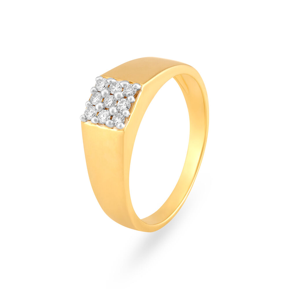 White gold rings mens tanishq sale