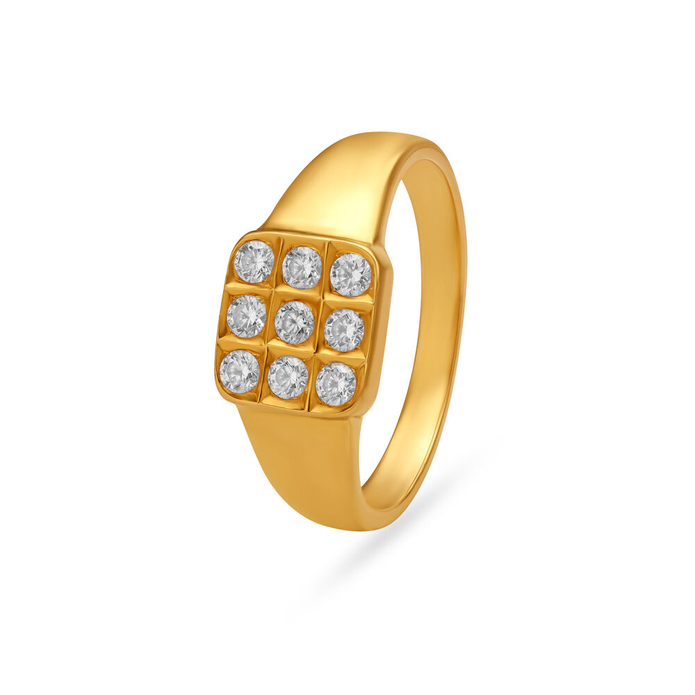 Square finger ring best sale